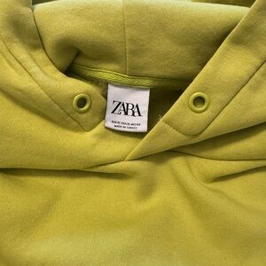 Zara Bright Green Hoodie